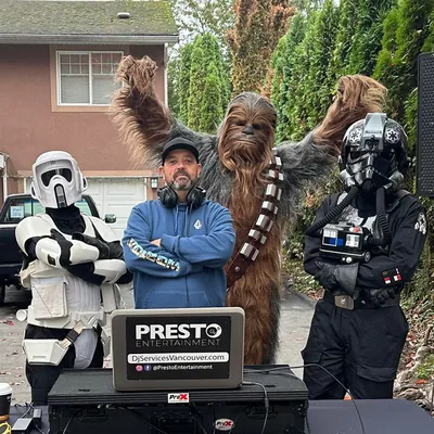 DJ Chipper, lead DJ at Presto Entertainment